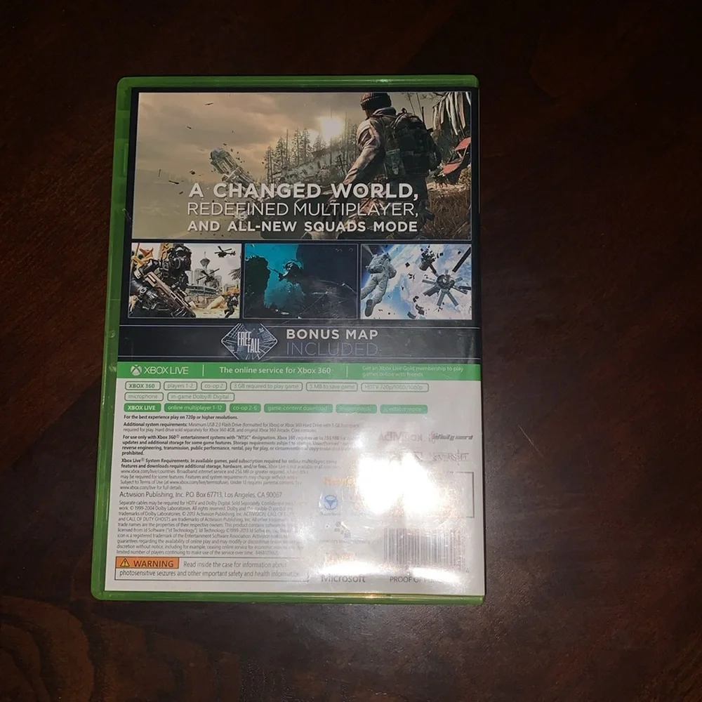 Call of duty(ghosts)